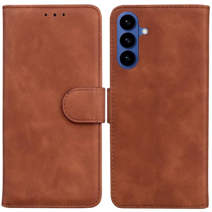 OEM - ABEEL Samsung Galaxy S26 / S26 Pro Fodral Äkta Läder - Brun