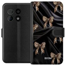 iSecrets - Pl&aring;nboksfodral till OnePlus 10 Pro med Leopard Bow