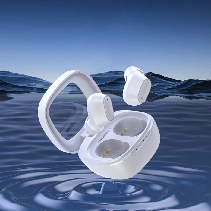 Choetech - Choetech In-ear Trådlösa Hörlurar TWS Bluetooth MEMS - Vit