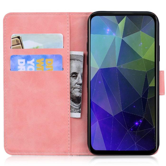OEM - Samsung Galaxy S26 / S26 Pro Plånboksfodral Konstläder - Rosa