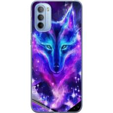 iSecrets - Mobilskal till Motorola Moto G31 med Neon Varg