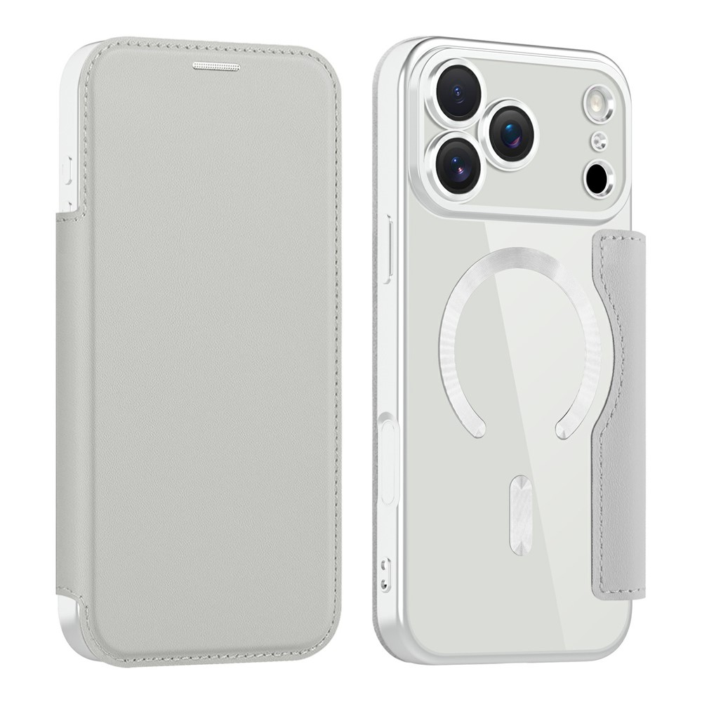 AMORUS iPhone 17 Pro Plånboksfodral MagSafe RFID - Titangrå | 2353 | AlltMobil