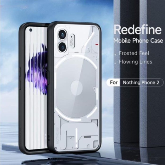 Dux Ducis - Dux Ducis Nothing Phone 2 Mobilskal Aimo - Svart
