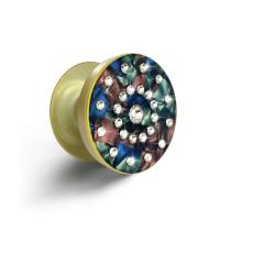 OEM - Round Popup Hållare - Svart Diamond