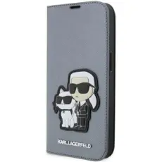 KARL LAGERFELD - Karl Lagerfeld iPhone 14 Pro Pl&aring;nboksfodral Saffiano Karl