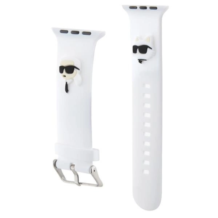 KARL LAGERFELD - Karl Lagerfeld Apple Watch (42/44/45/49mm) Armband Karl&Choupette Head