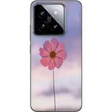 Gustaf - Mobilskal till Xiaomi 14 med Rosa blomma