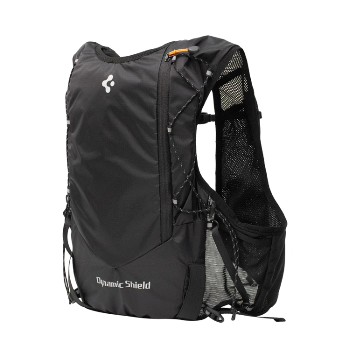 Spigen - Spigen A721 Dynamic Shield Löparväst (L-XL) + Mjuk Kolv Svart