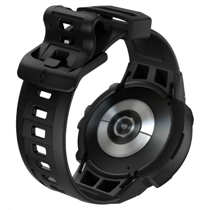 UTGATT1 - Spigen Galaxy Watch 4/5 44mm Armband Rugged Armor Pro - Svart