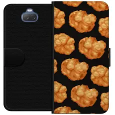 Gustaf - Pl&aring;nboksfodral till Sony Xperia 10 med Nuggets