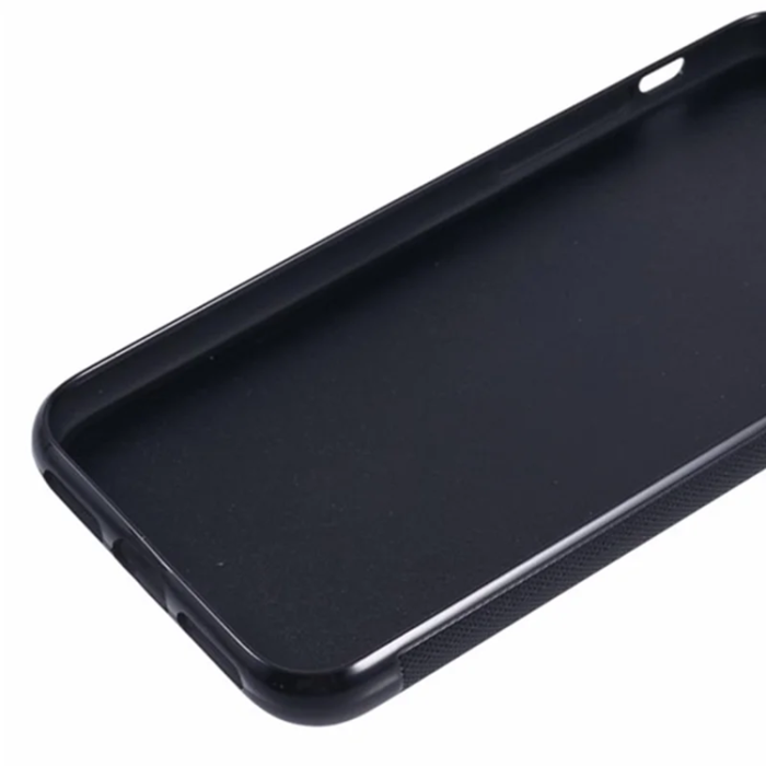 A-One Brand - iPhone 16e Mobilskal Aramid Fiber Forged - Blå/Guld