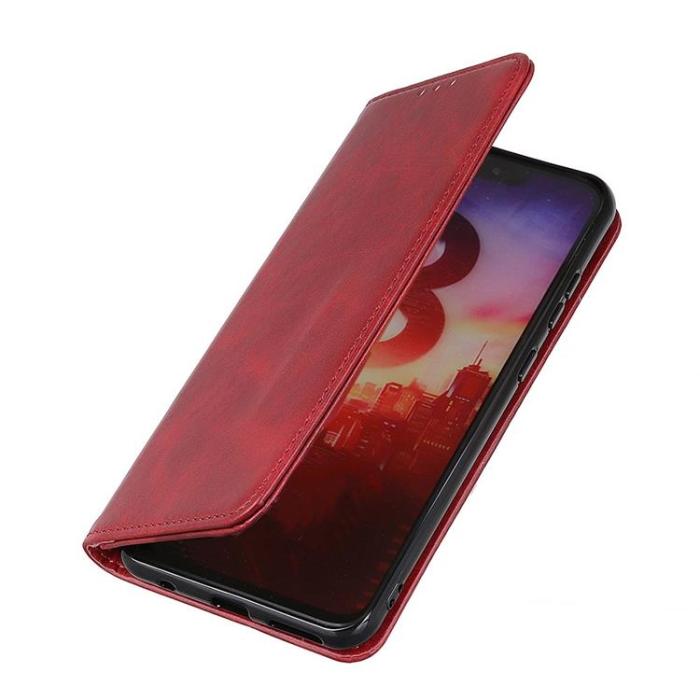 A-One Brand - OnePlus Nord 2T 5G Plånboksfodral Split Flip - Röd