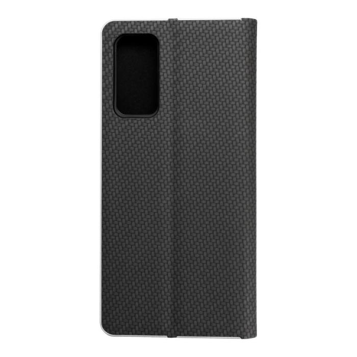 Forcell - Galaxy S20 FE Plånboksfodral Forcell Luna Carbon - Svart
