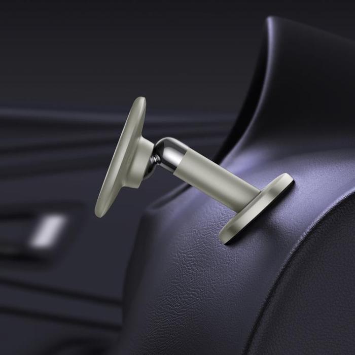 BASEUS - Baseus C01 Magnetisk Bilhållare Instrumentbräda - Kräm Vit