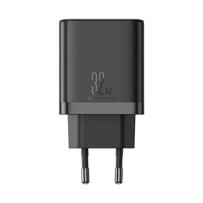 Joyroom - Joyroom Snabbladdare 2x USB-C USB-A 32W - Svart