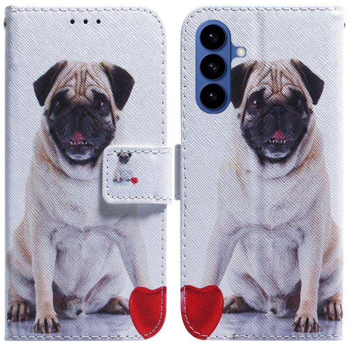 OEM - Samsung Galaxy S26 / S26 Pro Plånboksfodral Mönstertryck Konstläder - Hund