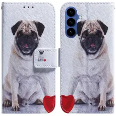 OEM - Samsung Galaxy S26 / S26 Pro Pl&aring;nboksfodral M&ouml;nstertryck Konstl&auml;der - Hund