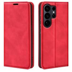 OEM - Samsung Galaxy S26 Ultra Fodral KonstL&auml;der - R&ouml;d