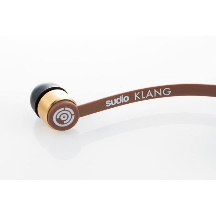UTGATT4 - Sudio Hörlur KLANG In-Ear Mic - Brun