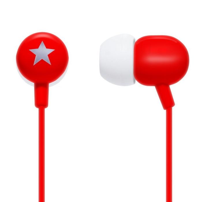 UTGATT5 - STK Stereo Headphones 3.5 mm - Röd
