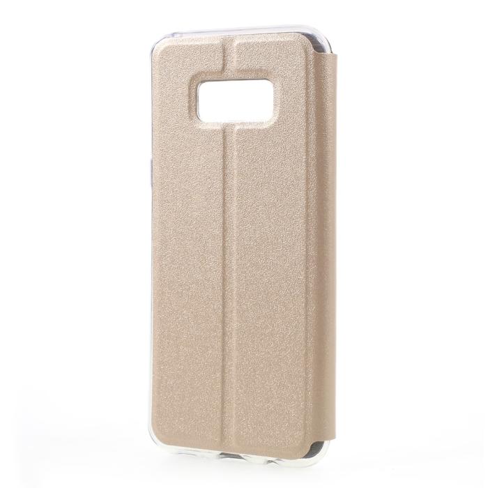OEM - Slide to Answer Fodral till Samsung Galaxy S8 Plus - Gold