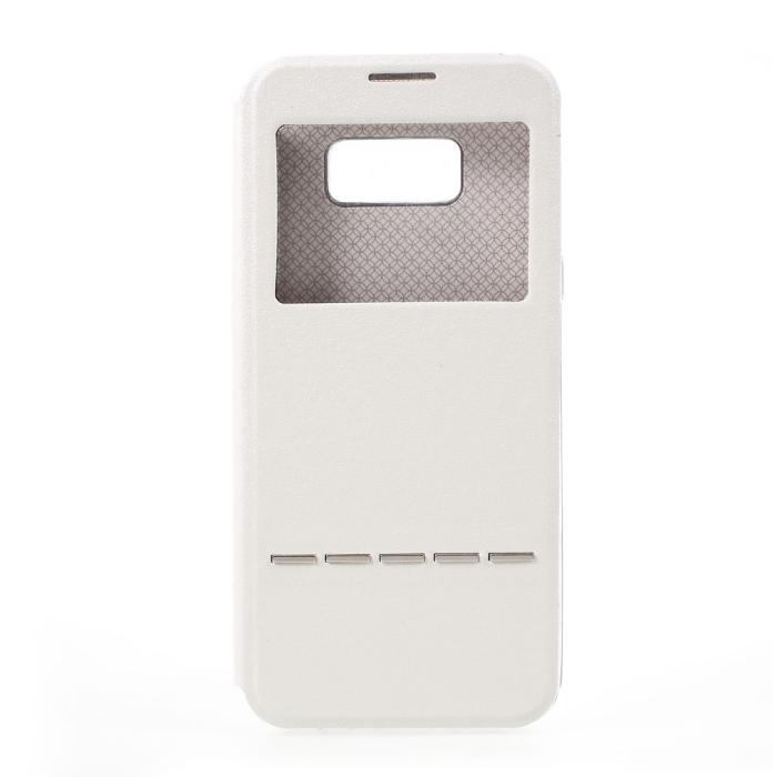 OEM - Slide to Answer Fodral till Samsung Galaxy S8 Plus - Vit