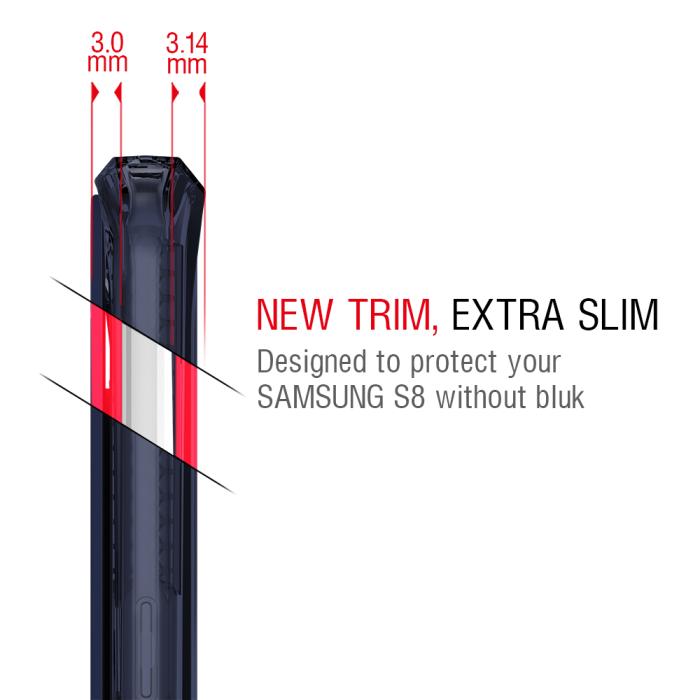 ItSkins - Itskins Spectra Fodral till Samsung Galaxy S8 Plus - Jeans