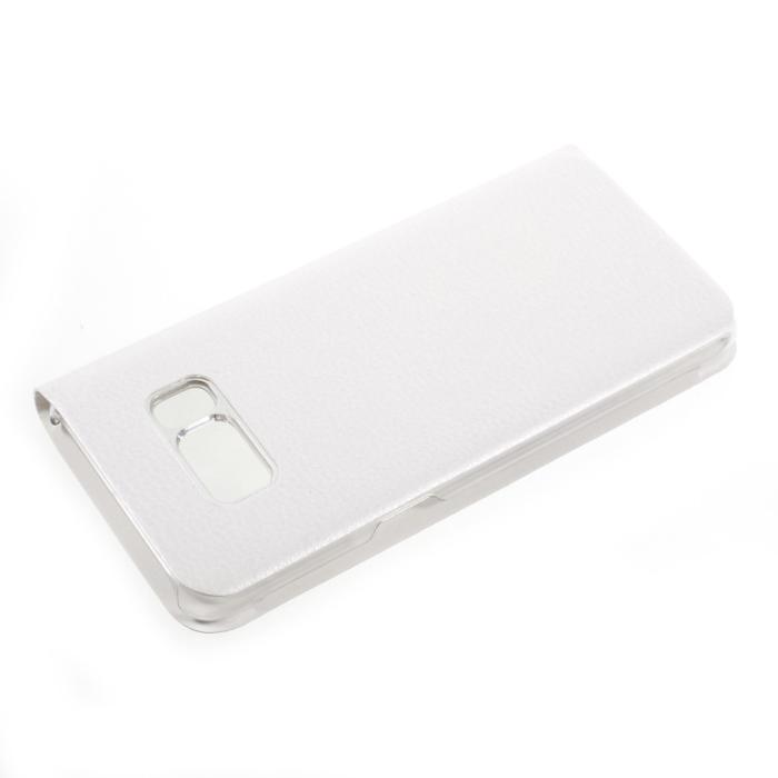 OEM - Flip View mobilfodral till Samsung Galaxy S8 Plus - Vit