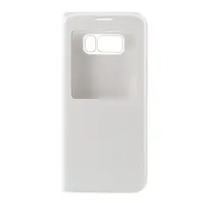 OEM - Flip View mobilfodral till Samsung Galaxy S8 Plus - Vit