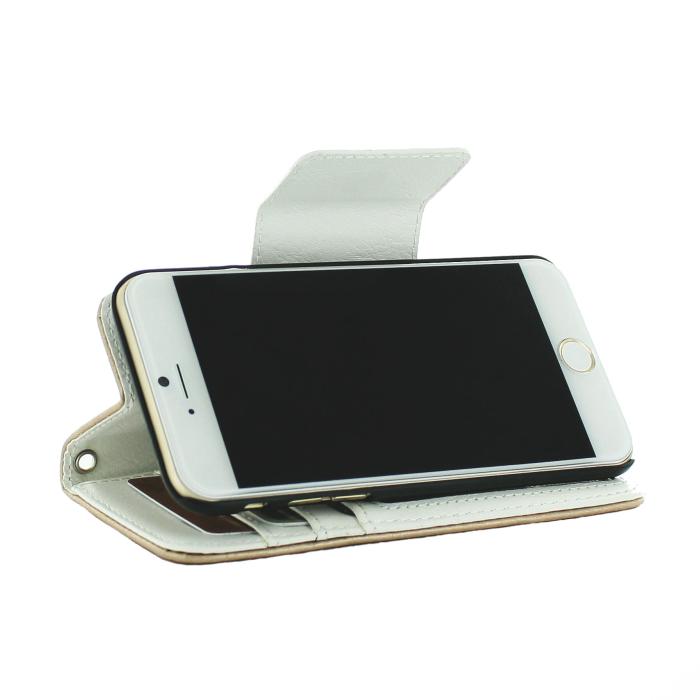 CoveredGear - Covered Gear Devoted Plånboksfodral - iPhone 6/6S - Guld