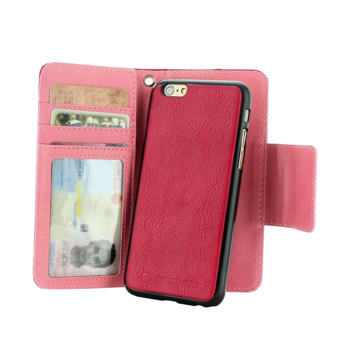 CoveredGear - Covered Gear Devoted Plånboksfodral - iPhone 6/6S - Magenta/Rosa