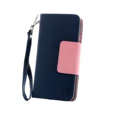 CoveredGear - Covered Gear Devoted Pl&aring;nboksfodral - iPhone 6/6S - Bl&aring;/Rosa
