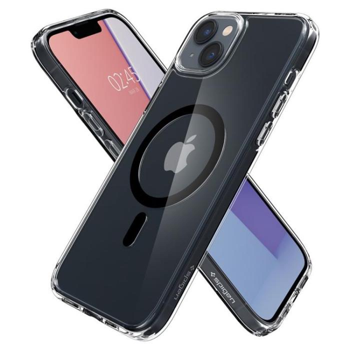 Spigen - Spigen iPhone 14 Plus Skal Ultra Hybrid Mag Magsafe - Svart