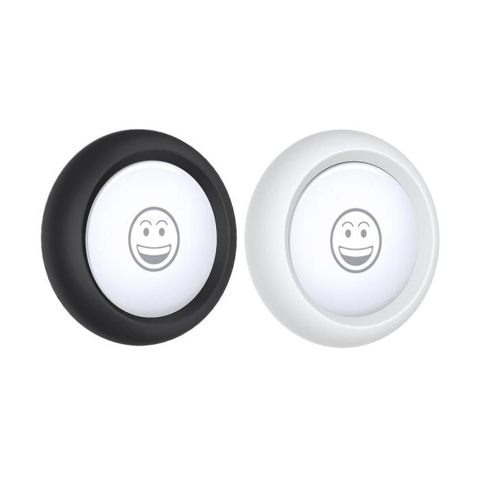 UTGATT5 - ESR - Stick-On Apple Airtag – Svart/ Vit