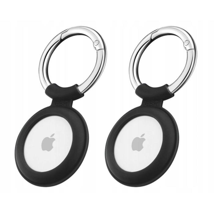 UTGATT1 - ESR - Cloud Skal Apple Airtag - Svart\Svart