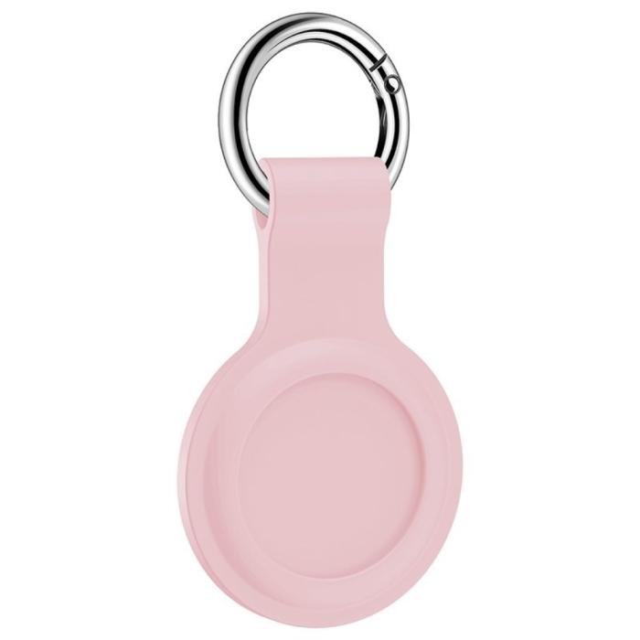 A-One Brand - Nyckelring Silikon Skal till Apple Airtag - Rosa