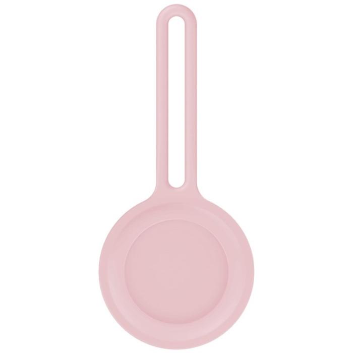 OEM - Liquid Silikon Skal till Apple Airtag - Rosa