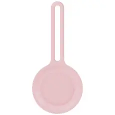 OEM - Liquid Silikon Skal till Apple Airtag - Rosa