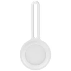 OEM - Liquid Silikon Skal till Apple Airtag - Vit