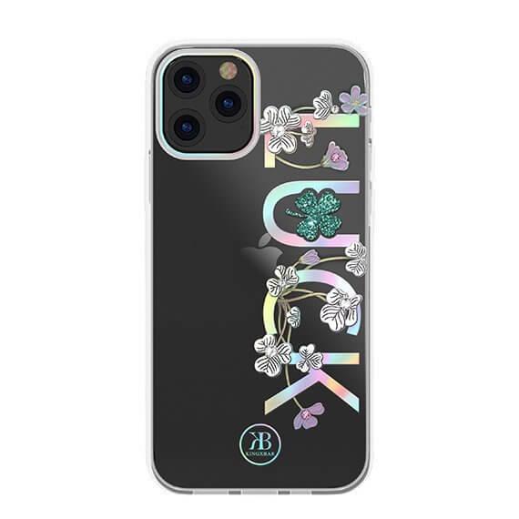 Kingxbar Lucky Series skal dekorerad iPhone 12 mini transparent | 2353 | AlltMobil