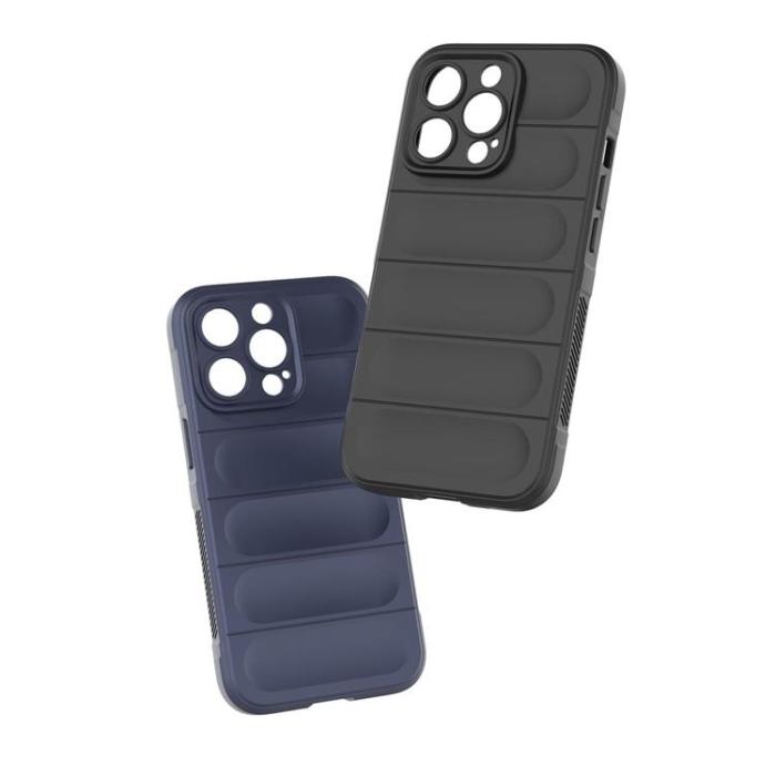 OEM - iPhone 13 Pro Max Skal Flexible Armored Magic Shield - Mörkblå