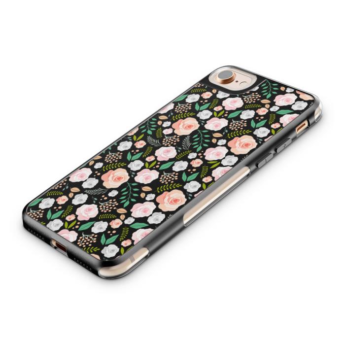 UTGATT5 - Fashion mobilskal till Apple iPhone 8 - Pink roses