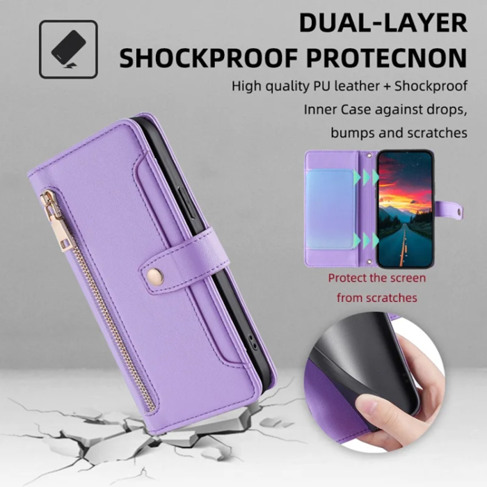 A-One Brand - Galaxy M52 5G Plånboksfodral Drop Proof