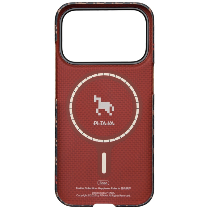 PITAKA - PITAKA Mobilskal För iPhone 17 Pro Max Magsafe Edge Happiness Rides In