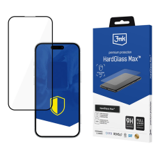 3MK - 3mk iPhone 17 Pro Härdat Glas Skärmskydd Max - Svart