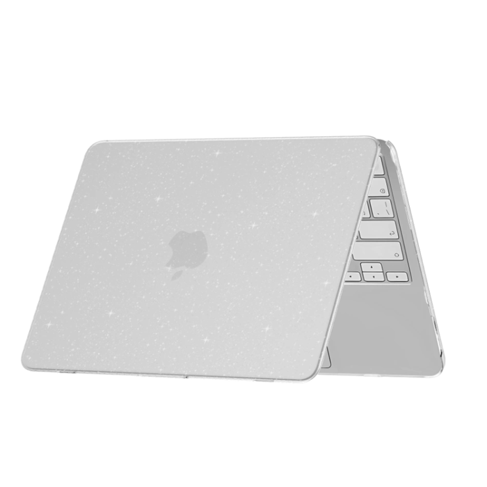 Tech-Protect - Tech-Protect Fodral För Macbook Neo 13 (2026) Smart Shell - Glitter Clear