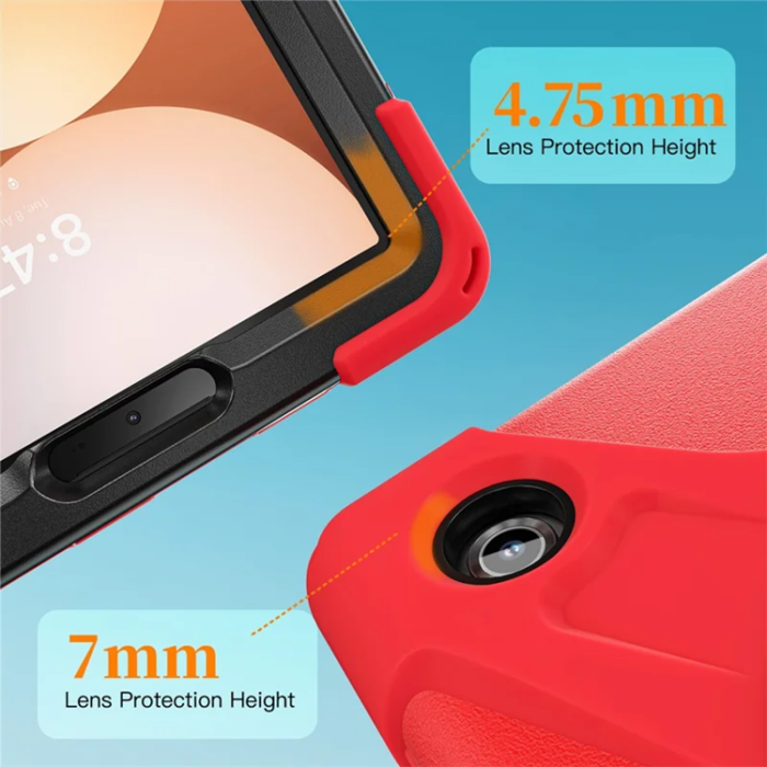 A-One Brand - Galaxy Tab A11 Mobilskal Kickstand Silikon Axelrem