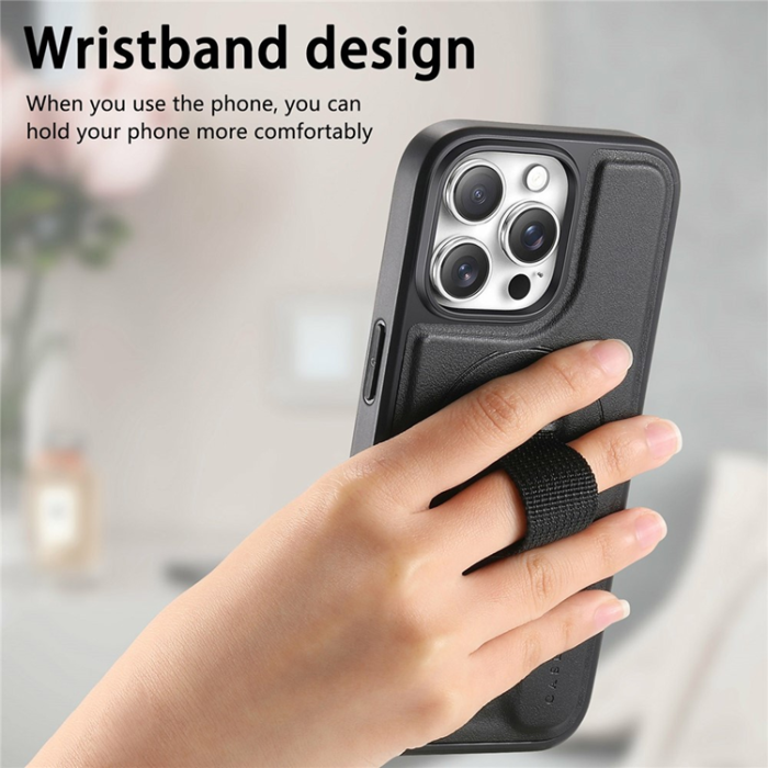 CASENEO - CASENEO iPhone 16 Pro Max Mobilskal MagSafe med Handrem