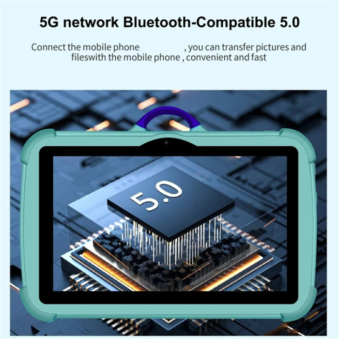 A-One Brand - Surfplatta För Barn C8 Q88-serien 1+16GB 7-tums HD-skärm - Blå