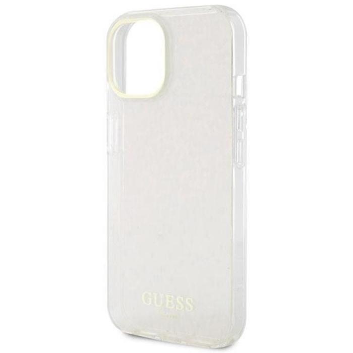 Guess - Guess iPhone 15 Mobilskal IML Faceted Mirror Disco Iridescent
